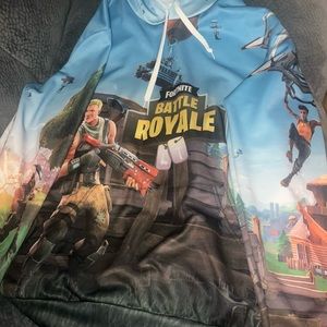 Fortnite graphic hoodie size L